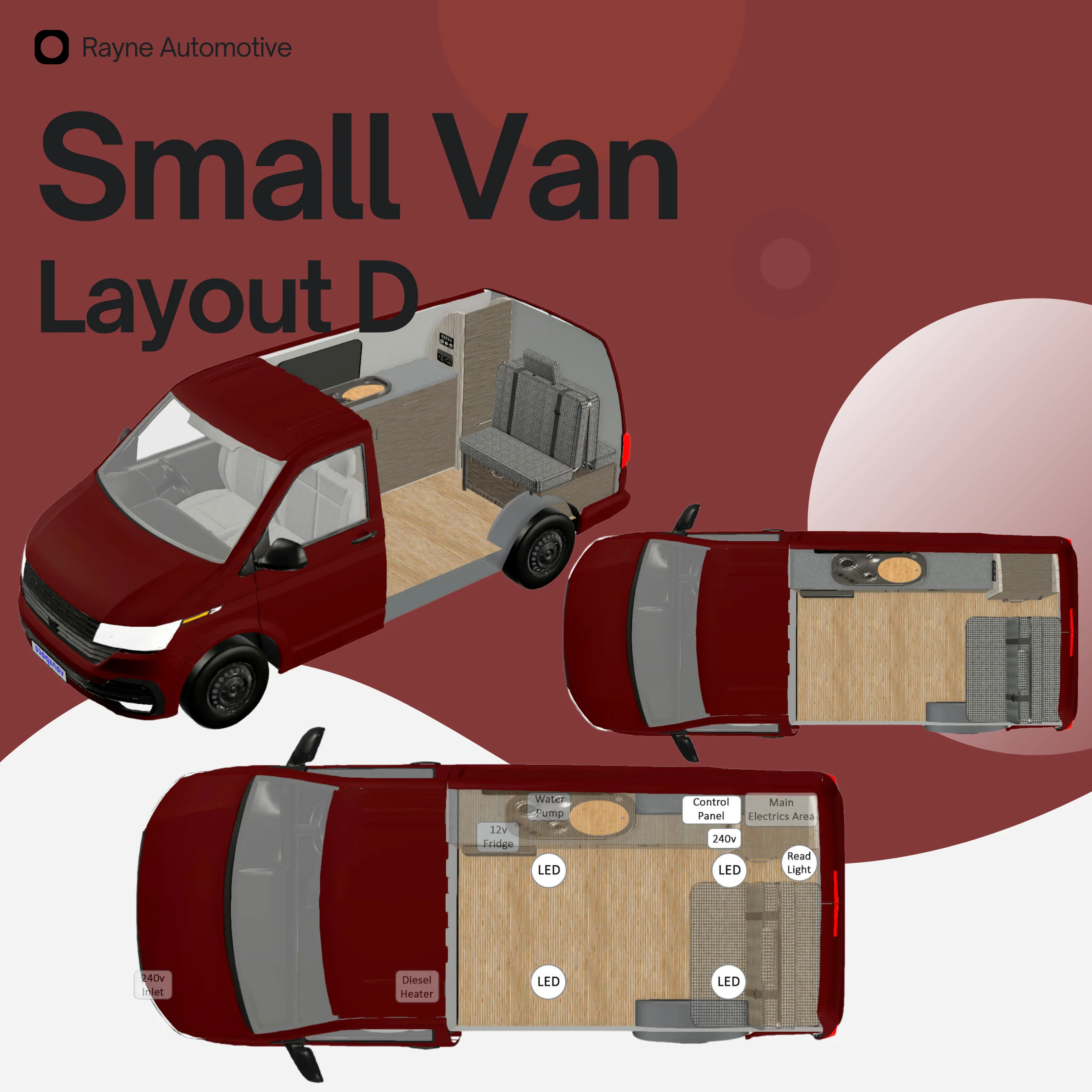 Campervan Electrics Starter Pack for Small Van Electric Cooking Off-Grid Power Boards - Image 3